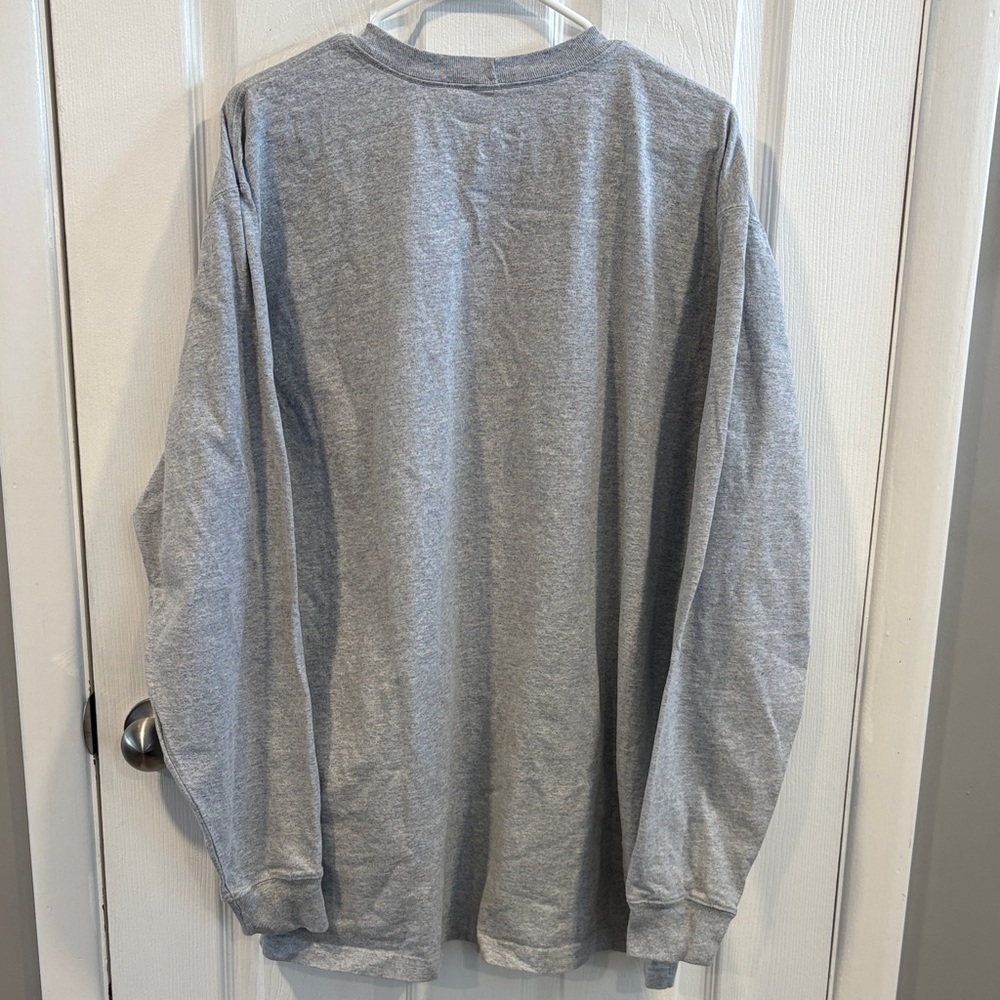 Carhartt Men's Heather Gray Long Sleeve Tee Size XL - Picture 3 of 4